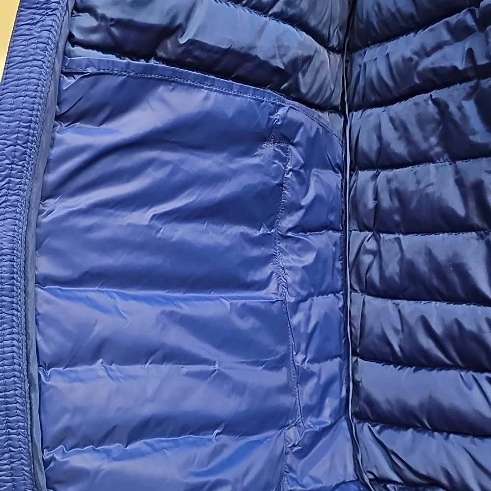 Spyder Men's Hooded Puffer Packable Jacket In 'Electric Blue'. NWT. - Picture 3 of 11